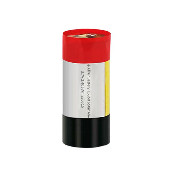 Buy cheap Cylindrical Custom Lipo Battery 650mah 3.7v Li Polymer Battery 16350 from wholesalers