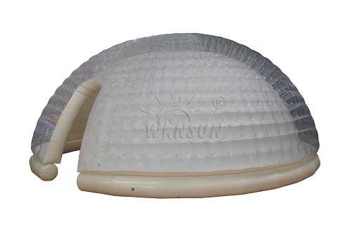 Buy cheap Beautiful Clear Inflatable Bubble Tent , 6m Diameter Blow Up Dome Tent from wholesalers