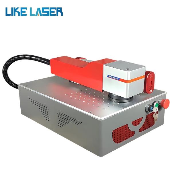 20W 30W 50W 80W Fiber Laser Marking Machine for PVC ID Card Jewelry Cup Mini
