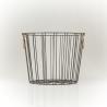 Buy cheap Wardrobe Organiser Drawer Organiser Household Metal Basket With Handle For Sundries from wholesalers