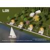 Buy cheap Glamping Geodesic Dome House Waterproof PVC Luxury Parent Child Style from wholesalers