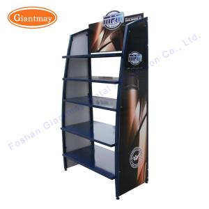 Wholesale New 5 Tiers Floor Standing Bottle Rack Display Stand for Oil from china suppliers