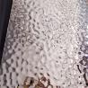 Buy cheap Reflecting irregular wavy metallic panels hammered stainless steel sheet mirror finish from wholesalers