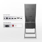 Movable Digital Indoor Poster Versatile , 32 43 49 55 65 Inch LCD Advertising