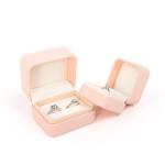 Wholesale Jewellery Packaging Ring Box Custom Jewelry Packaging Luxury pink
