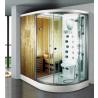 Buy cheap Enclosure Steam Shower Cubicle Glass Shower Cabin Adjustable Temperature from wholesalers