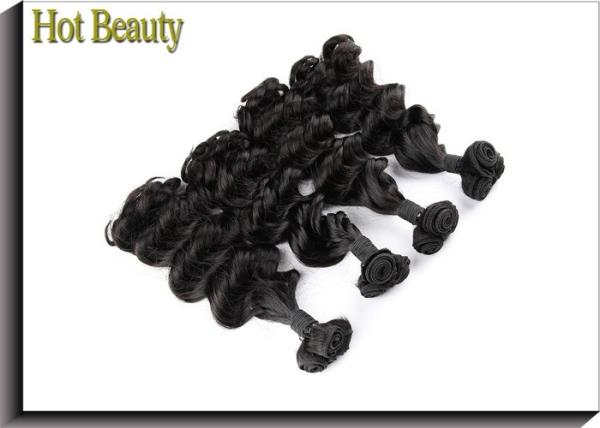 Buy cheap Spanish Curl 7A Grade Virgin Hair From One Donor Natural Black , Can Be Permed Again from wholesalers