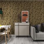 Anti-Static Vinyl Wood Texture Peel and Stick 3D Wallpaper for Vintage Wood