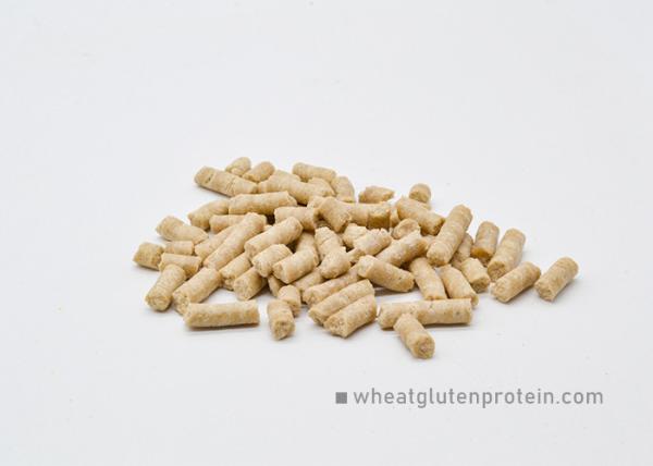 Buy cheap Cylindrical Pellet Nx5.7 75% Premium Vital Wheat Gluten Pellet from wholesalers