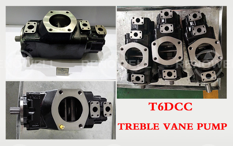 T6DCC T6EDC Hydraulic Vane Pump Low Noise For Industrial Applications