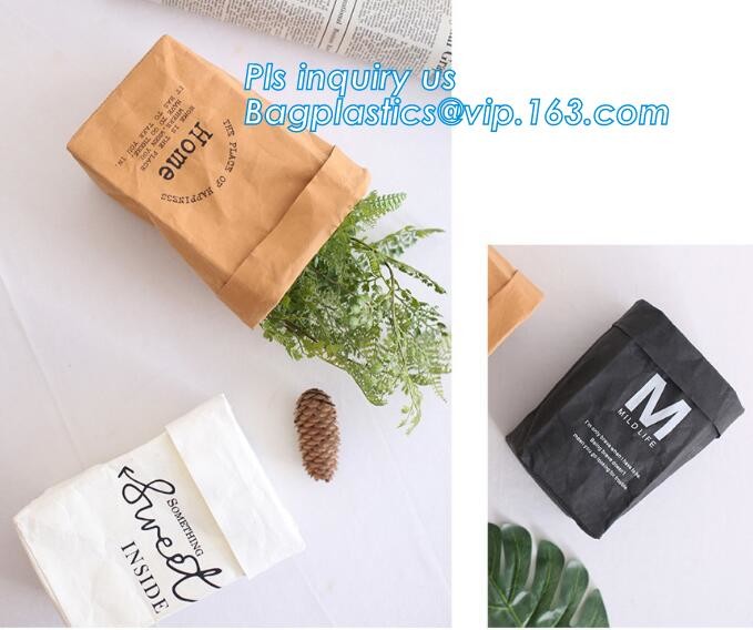 washable paper and tyvek foldable storage sack basket, tyvek bag waterproof storage container hamper baskets bagplastics