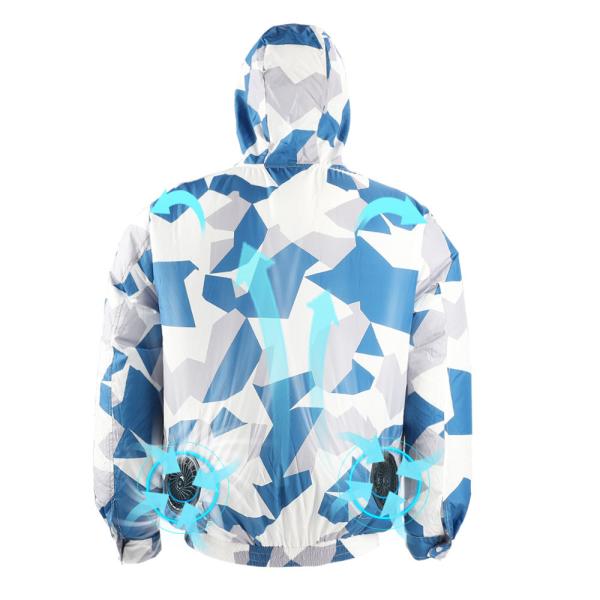 Buy cheap 6700mAh Air Conditioned Jacket Motorcycle Cooling Fan Jacket PSE from wholesalers