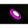 Buy cheap Slim Recessed Led Circular Panel Lights Pink Edge Lit Residential Pure White from wholesalers