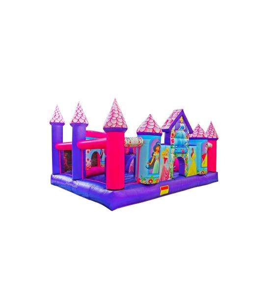 Buy cheap Pink Purple Snow Princess Jumping Children Playground from wholesalers