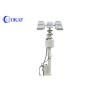 Buy cheap RS485 6M Mobile Aluminum Telescoping Mast 4*120W CREE Lamp from wholesalers