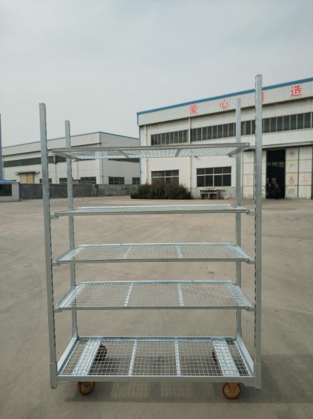 Buy cheap Waterproof White Foldable Danish Trolley 50kg Weight from wholesalers