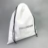 Buy cheap Custom Printed Non Woven Satin Strings Drawstring Dust Bag from wholesalers