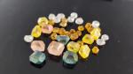 HPHT Pink Bule Green Yellow Uncut Diamond CVD Lab Grown Colored Rough Diamond