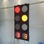 200MM 4-Aspect RYG Ball With Countdown Timer Road Traffic Light