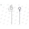 Buy cheap Durable Lift All Wire Rope Sling / Lifting Cable Slings For Suspension System from wholesalers
