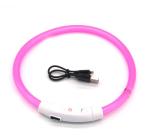 Light pet collar ABS for anti-losing Available customized logo