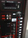 20KHz 95dB 10 Inch Trolley Active Pro Speaker For Tour Guide