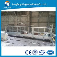 Buy cheap Electric suspended scaffolding , zlp630 / zlp800 suspended access platform , product