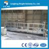 Buy cheap Electric suspended scaffolding , zlp630 / zlp800 suspended access platform , Lifting rope cradle system , gondola from wholesalers