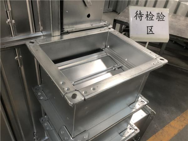 Buy cheap Square Galvanized Steel HVAC Fire Dampers Fireproof Smoke Control Dampers from wholesalers