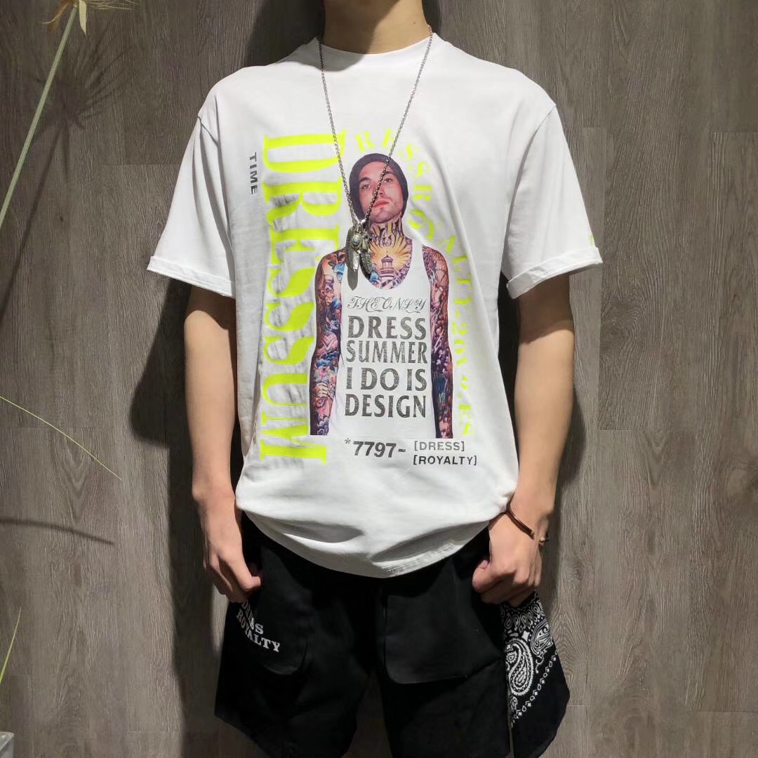 Cool Design T Shirts For Men , Customised Mens Fashion T Shirts Screen Printing