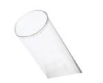 Plastic Cylinder ESD Tube PC Transparent Big Clear Plastic Test Round Packaging