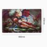 Buy cheap Non Slip Playmat 600x350mm Mtg Game Mats Smooth Fabric Material from wholesalers