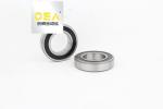 Steel Nylon Cage Deep Groove Ball Bearing 6203 Bore Dia 6mm