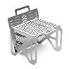 Buy cheap Custom Metal Stainless Steel Campfire Barbecue Stove BBQ Finishing Not Coated 54*21*23cm from wholesalers