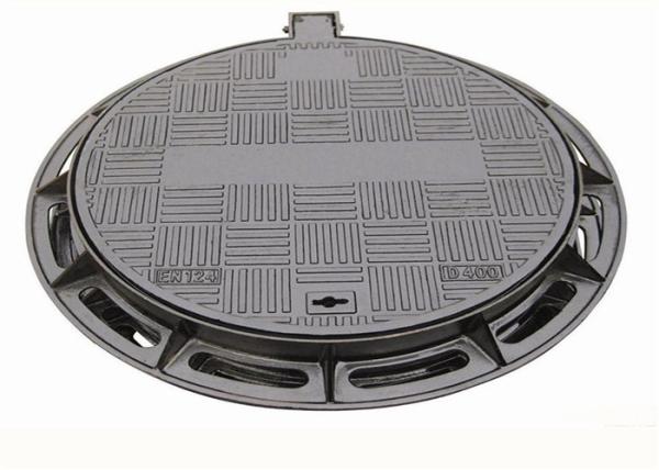 Buy cheap Customized Sewer Inspection Cover Round Cast Iron Sanitary Manhole Cover from wholesalers