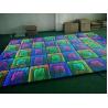 Buy cheap 50 Ra CRI LED Dance Floor Tiles for Wedding Party Decoration Shinning Multi Color 50000 Working Hours from wholesalers