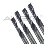 H6 Single Flute End Mills 3mm 4mm 6mm End Mill Bits For Wood