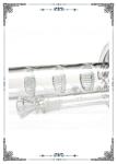Tabacco Smoking Triple Glass Water Pipe 12 Inch With Phoenix LOGO