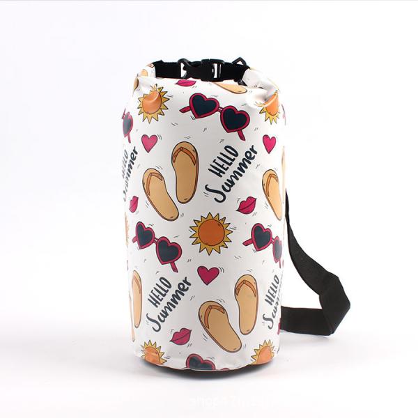 Buy cheap 10L PVC Waterproof Dry Bag , Small Waterproof Hiking Backpack For Adult from wholesalers