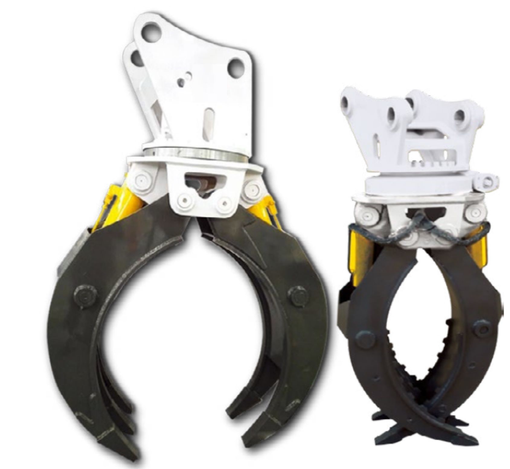 Volvo EC120 EC140 JCB SUNWARD Excavator Grab Grapple Hydraulic Clamp 360° Rotating