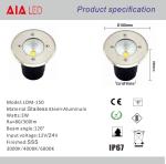 3W Exterior led underground light IP67 & COB LED Underground lamp/LED garden