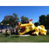 Buy cheap Big Dragon Inflatable Bouncer Castle Obstacle Course For Kids from wholesalers
