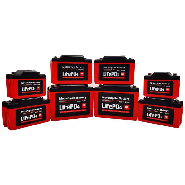 Buy cheap LiFePo4 12v 8ah Lithium Motorcycle Battery 800CCA Jump Starter from wholesalers