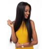 Buy cheap Straight 100% Brazilian Virgin Hair With 3 Bundles / Kim K Closure from wholesalers