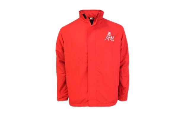 Buy cheap S-5XL Fleece Lined 413 GSM Black Thermal Jacket With Embroidery from wholesalers