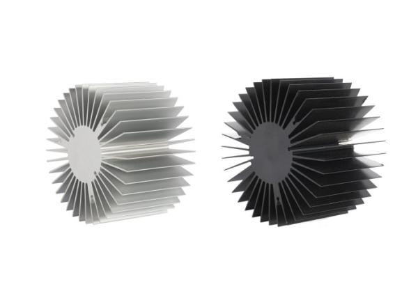 Buy cheap ISO9001 Aluminum Heatsink Extrusion Profiles Polishing For Fast Heat Dissipation from wholesalers