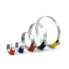 Buy cheap British Hose Clamp Wth Tube Housing , Insulation Metal Clamping Band Hose Clips from wholesalers