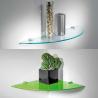 Buy cheap Shop Commercial Glass Shelves Color Painted With Polished Edges from wholesalers