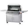 Buy cheap Factory price kitchen bbq easy grill slow burning 4 burners gas bbq grill with wheel from wholesalers
