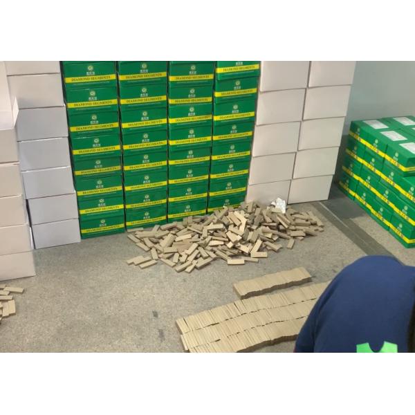 Fast Cutting Diamond Segments For Granite Edge Cutting Bridge Saw 600mm